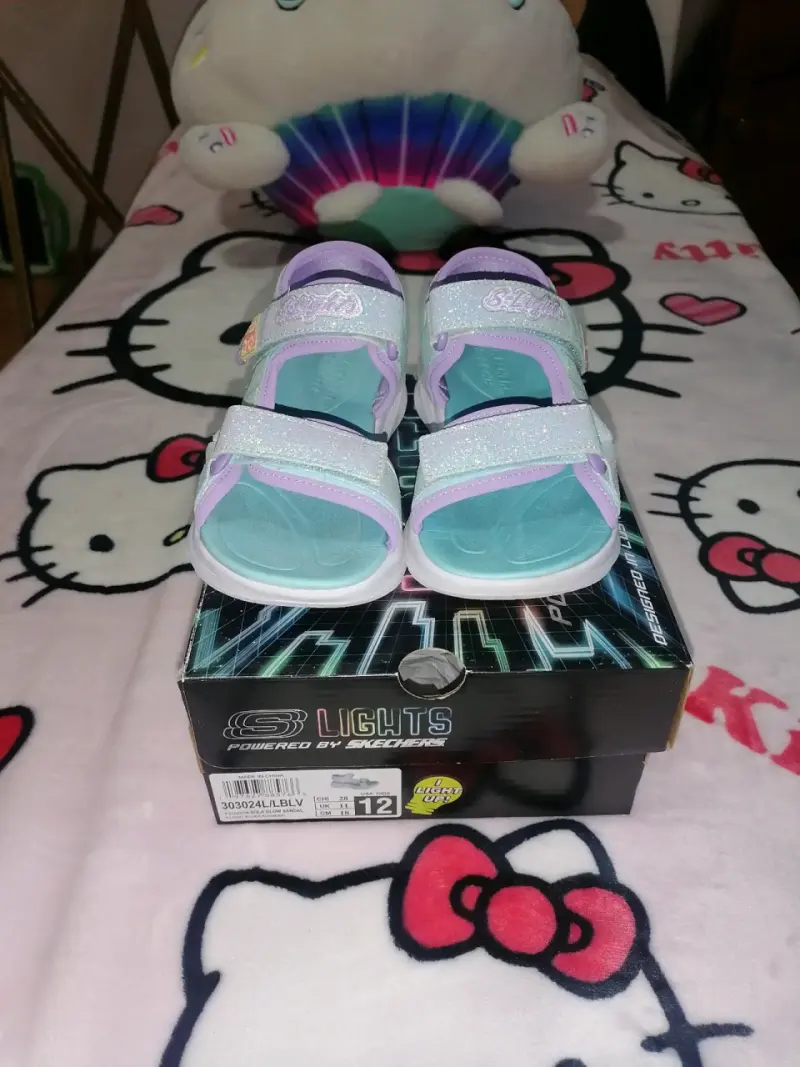 Sandalias Skechers S Lights Niña con Luces Nro 28 - 3