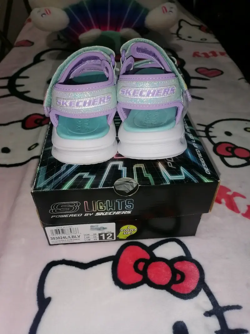Sandalias Skechers S Lights Niña con Luces Nro 28 - 4