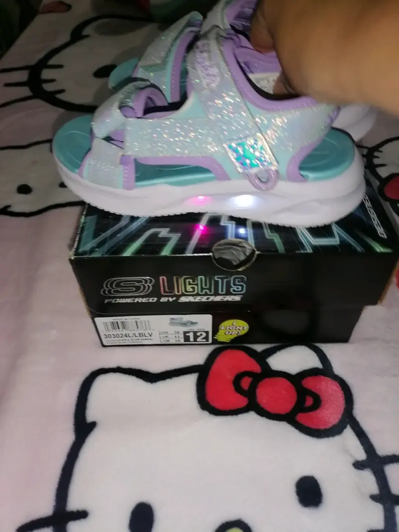 Sandalias Skechers S Lights Niña con Luces Nro 28 - 5
