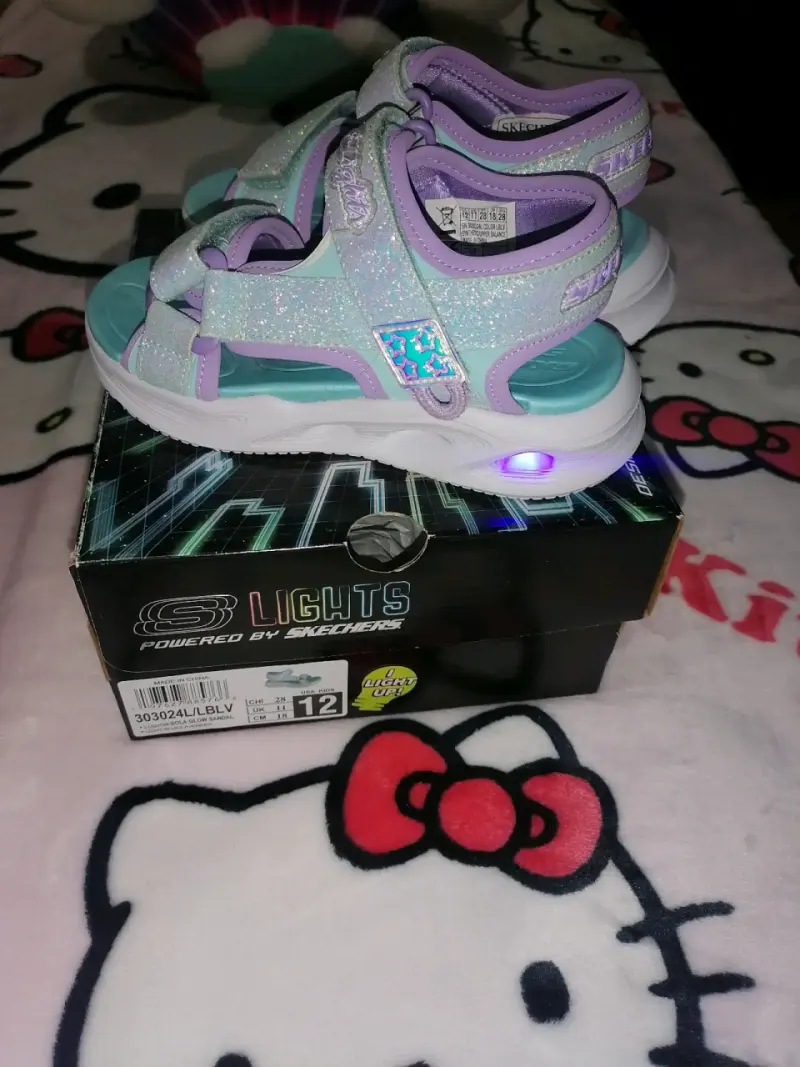 Sandalias Skechers S Lights Niña con Luces Nro 28 - 6