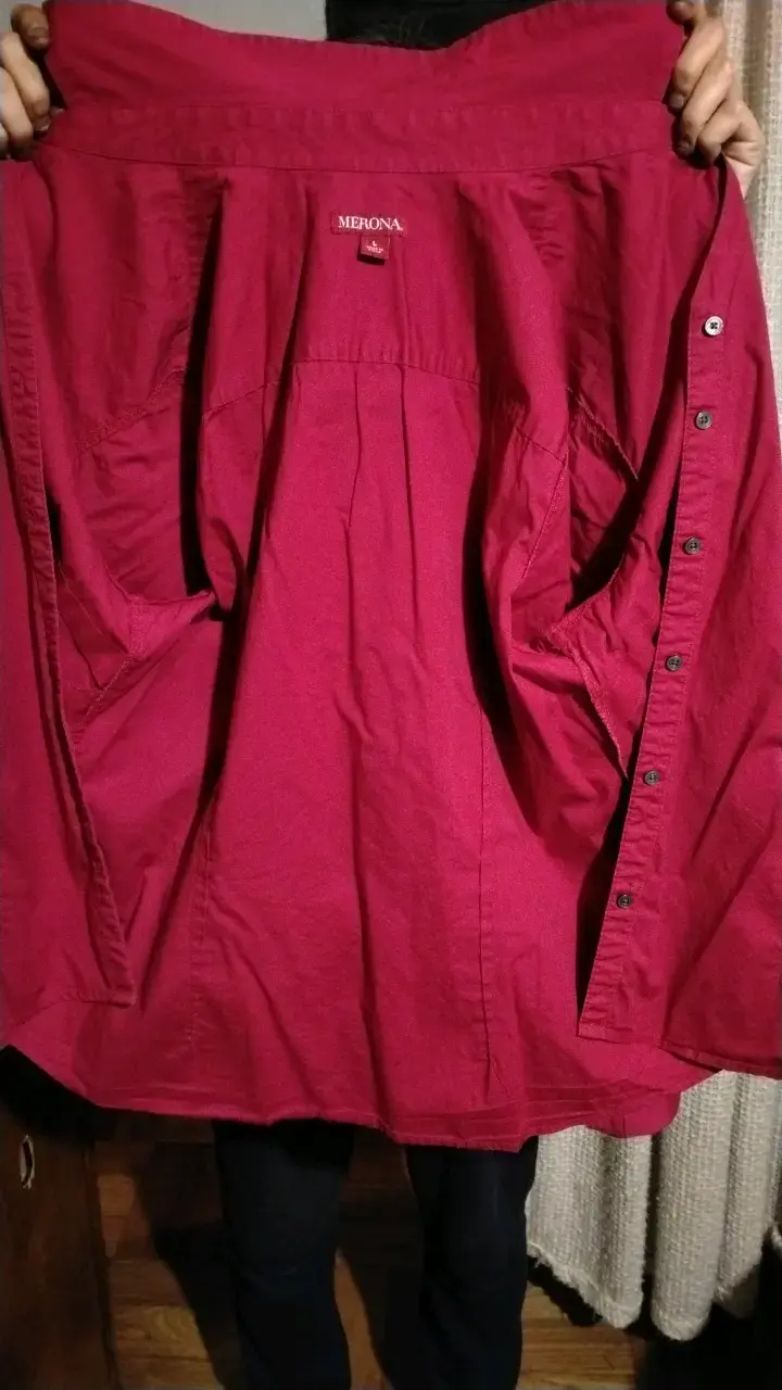Camisa roja de mujer Merona - 3