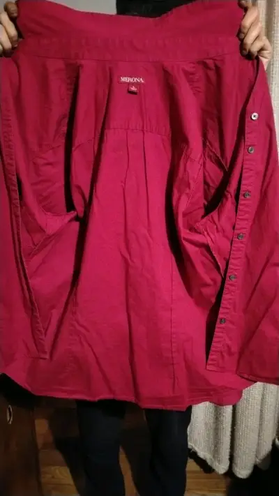 Camisa roja de mujer Merona - miniatura 3