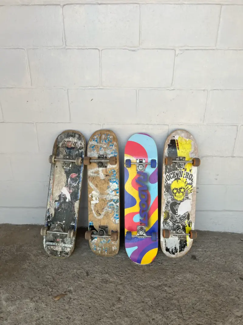 Lote de tablas de skate usadas en buen estado - 2