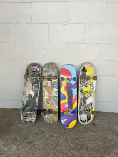 Lote de tablas de skate usadas en buen estado - miniatura 2