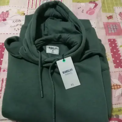 Polerón con capucha verde Bearcliff para hombre - miniatura 3