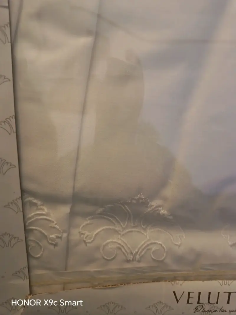 Faldón Super King Blanco Velutti Lucía - 2