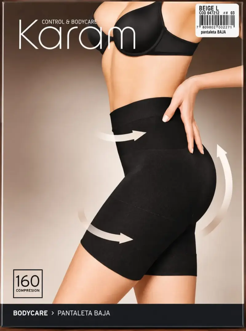 Línea Silhouette - Pantaleta baja Karam Beige L N2 - 1