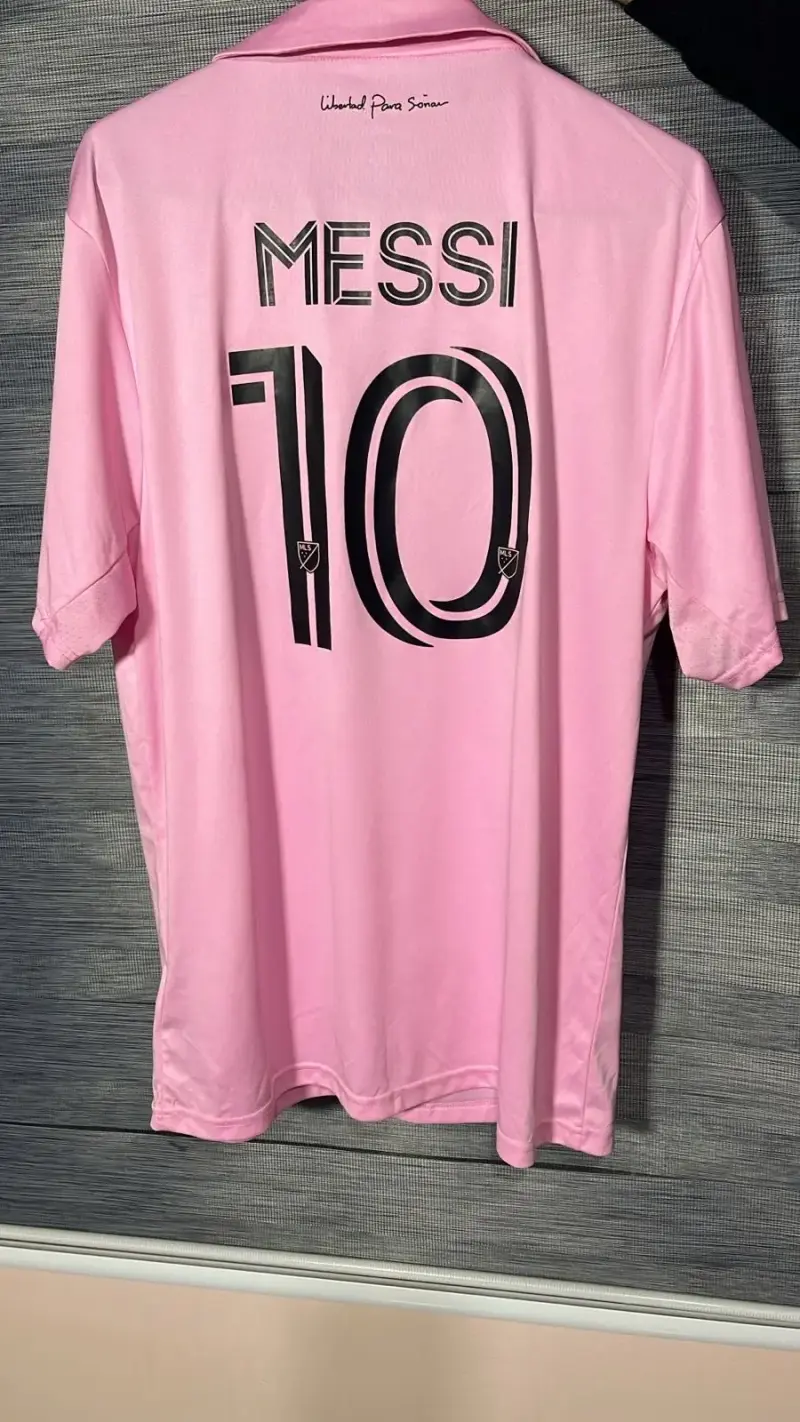 Camiseta rosa Messi Inter Miami - 1