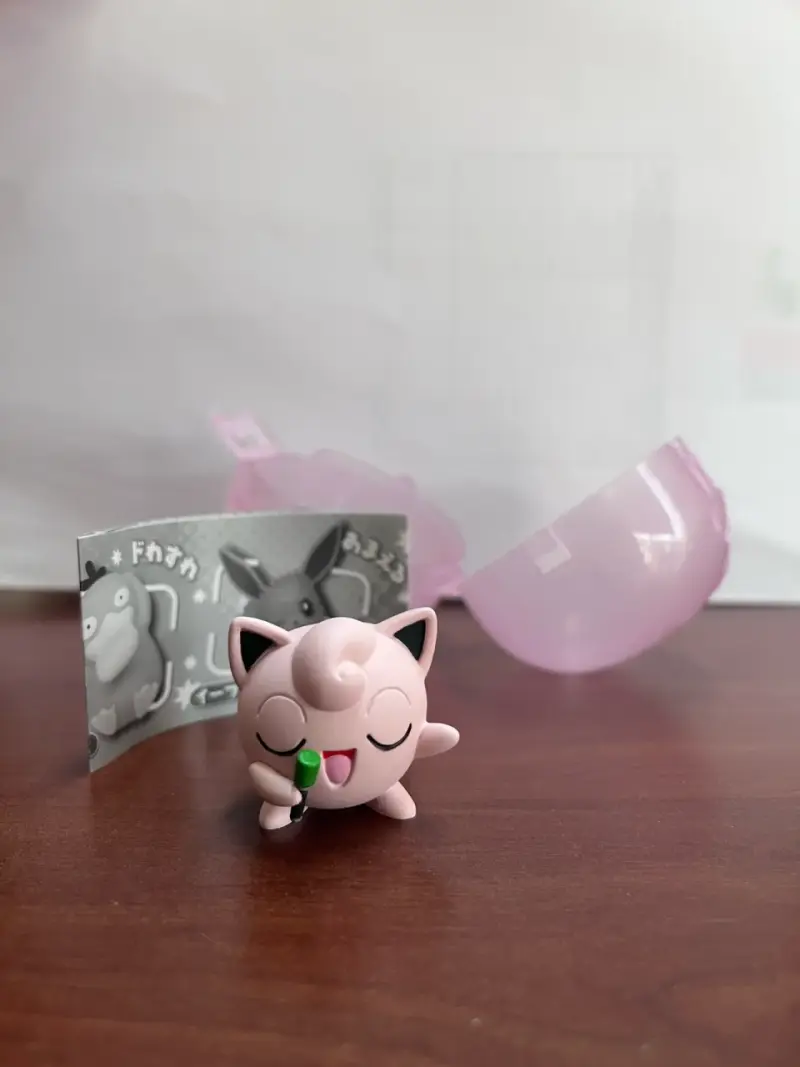 Figura de colección Jigglypuff Pokémon 3cm
