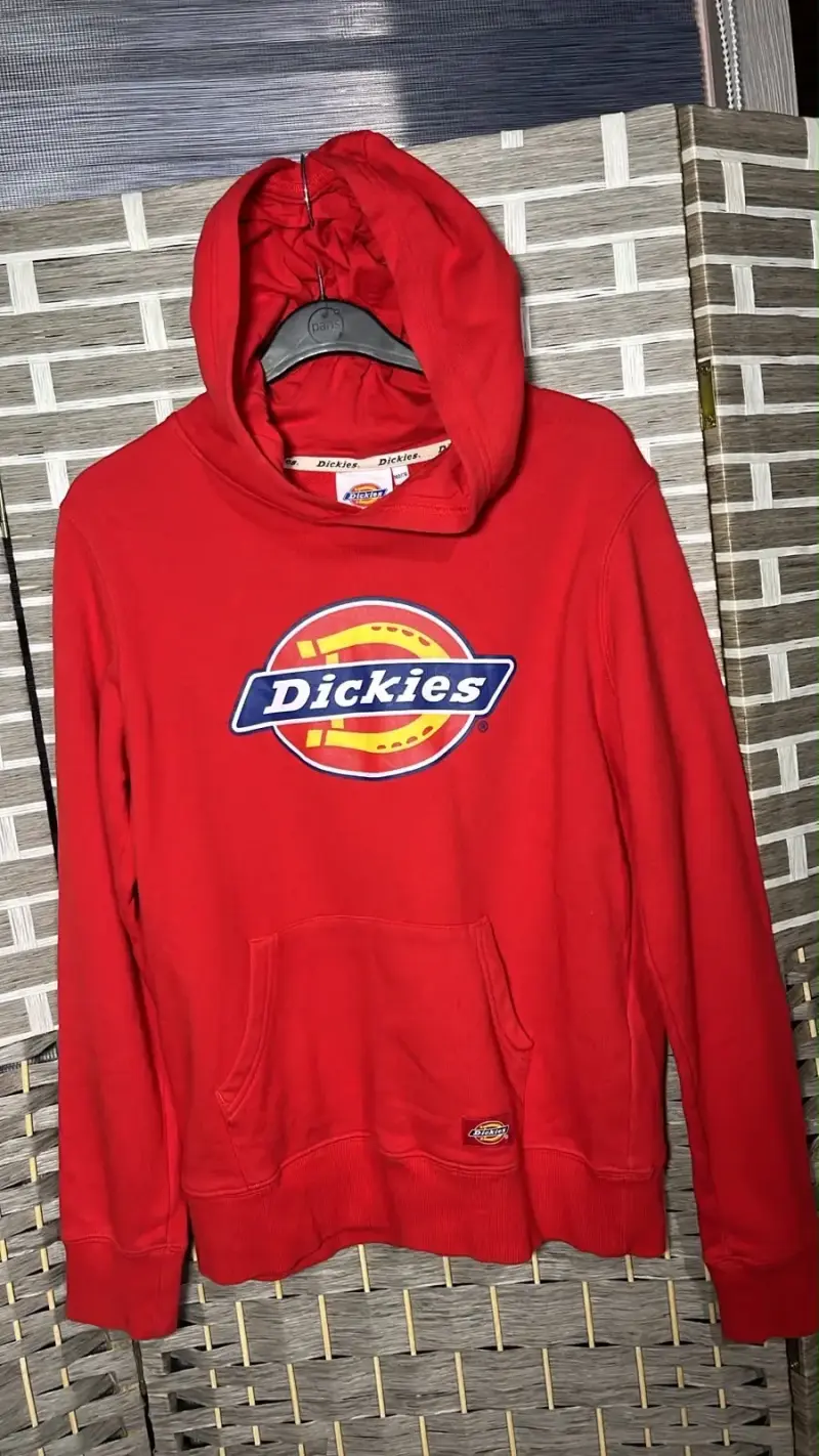 Polerón rojo con capucha Dickies