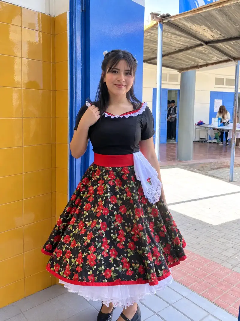 Vestido de huasa cueca - 1