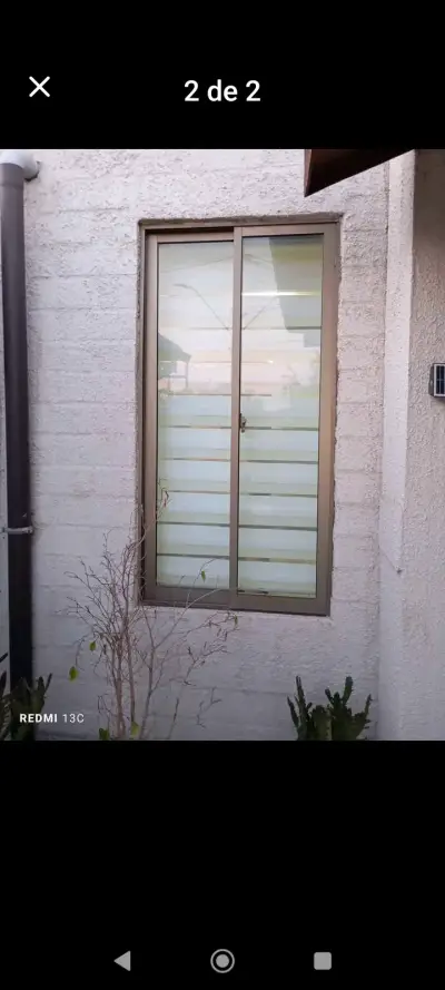 Ventanal de aluminio y ventana cocina - miniatura 1