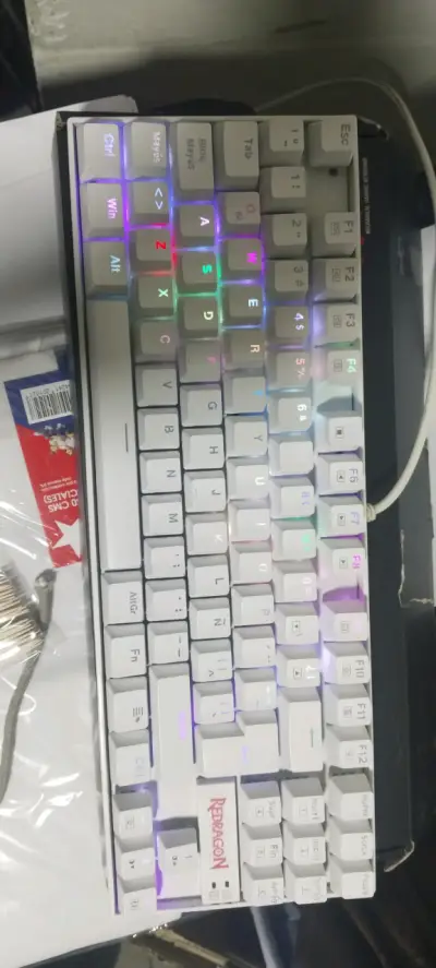 Teclado mecánico RGB Redragon kumara RGB k552 - miniatura 1