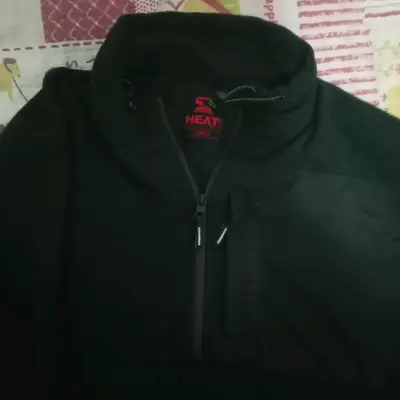 Polar negro con cierre Heat para hombre - miniatura 2