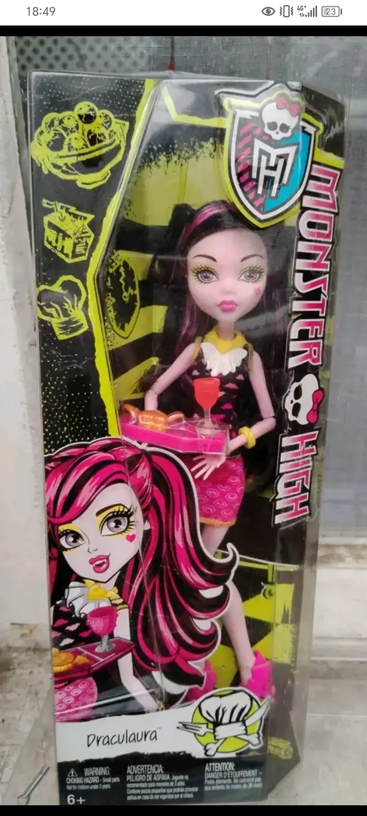 Muñeca Monster High Draculaura sellada