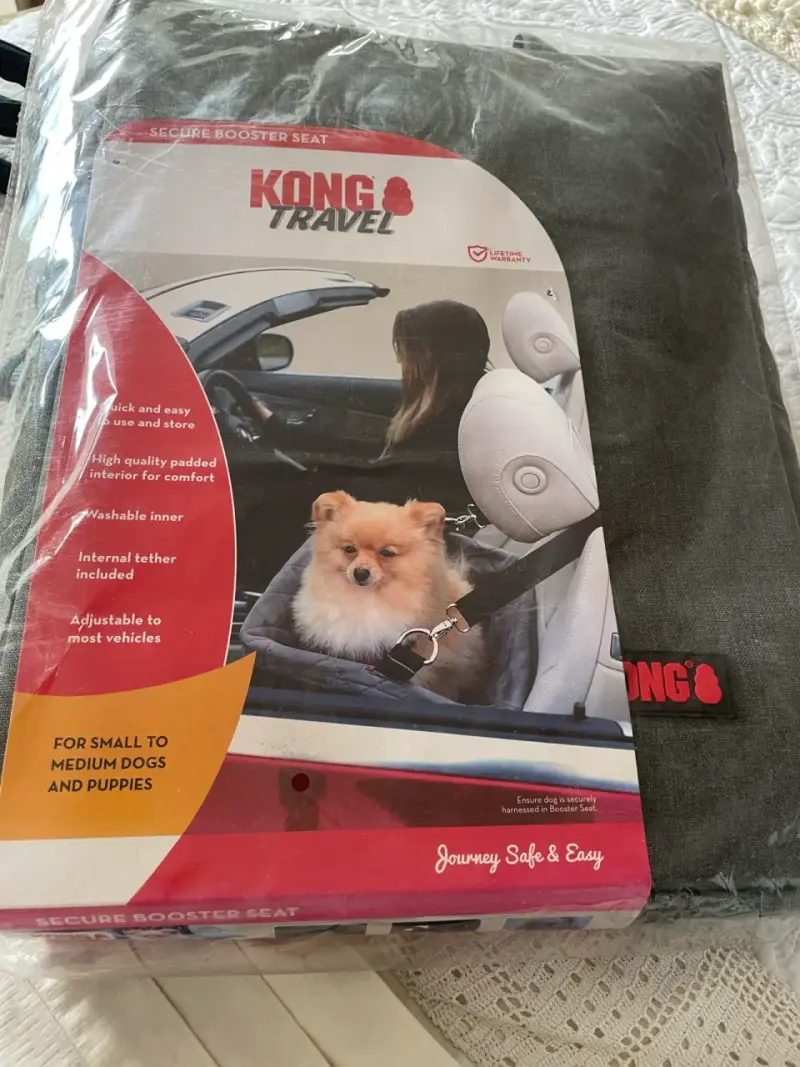 Asiento elevador seguro para perros pequeños Kong - 3
