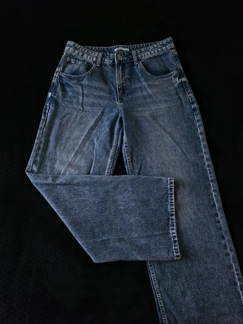 Jeans de mezclilla azul