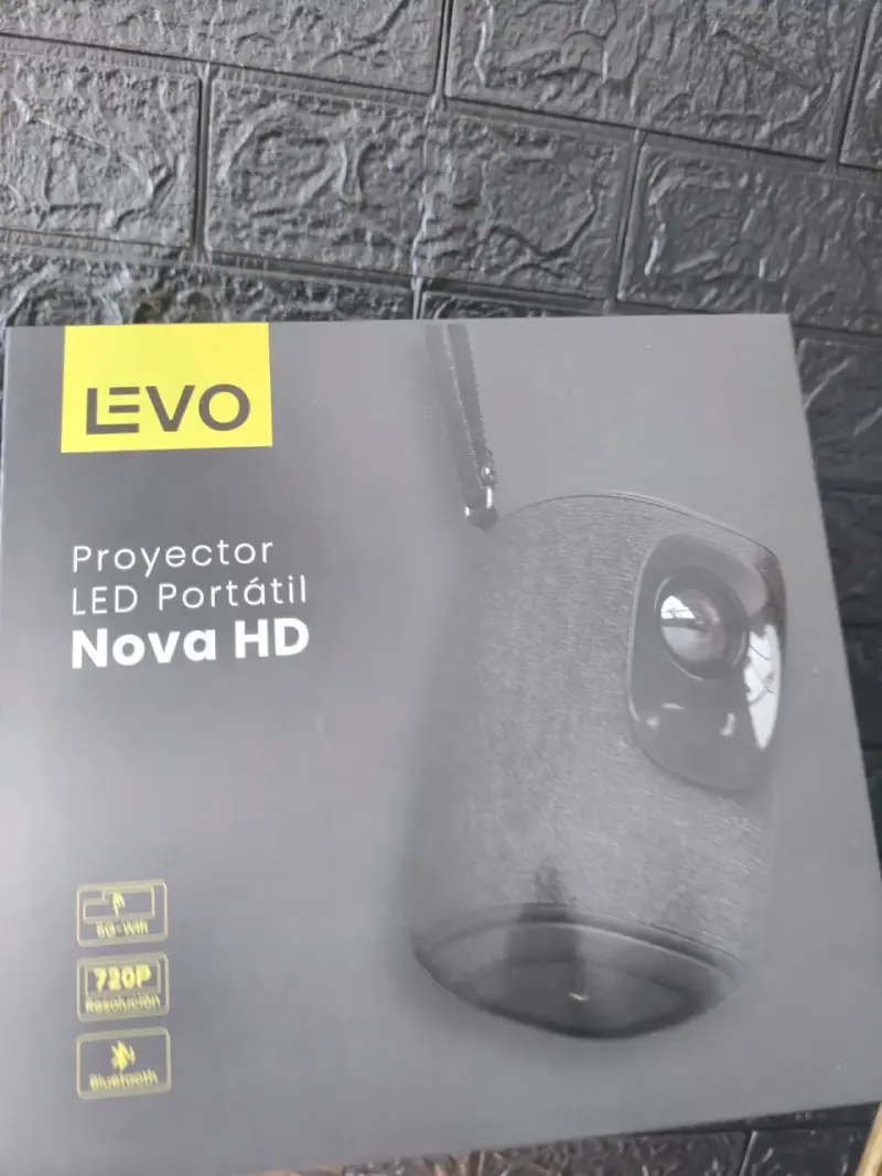 Proyector LED Portátil Levo Nova HD 720p - 2