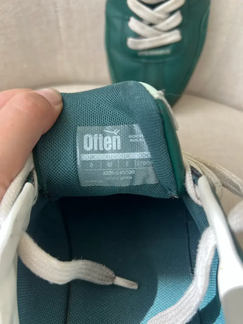 Zapatillas verdes con blancos - 5