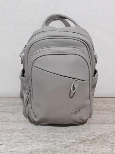 Mochila para dama pequeña gris - miniatura 3