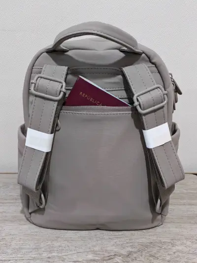 Mochila para dama pequeña gris - miniatura 4