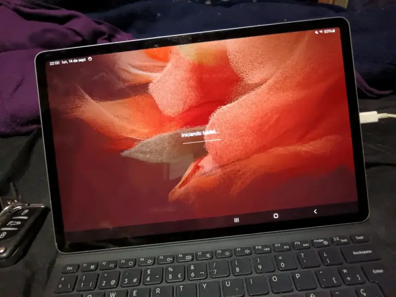 Tablet Samsung Galaxy con teclado - 2