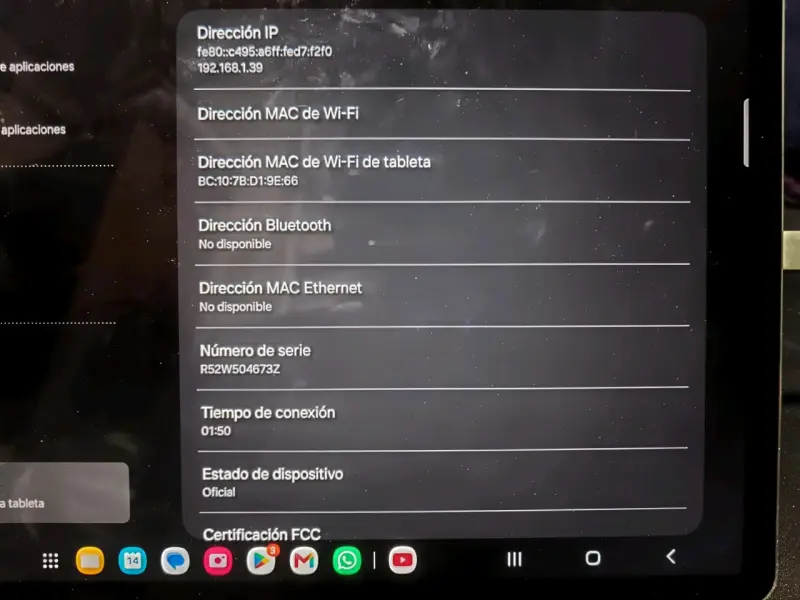 Tablet Samsung Galaxy con teclado - 3