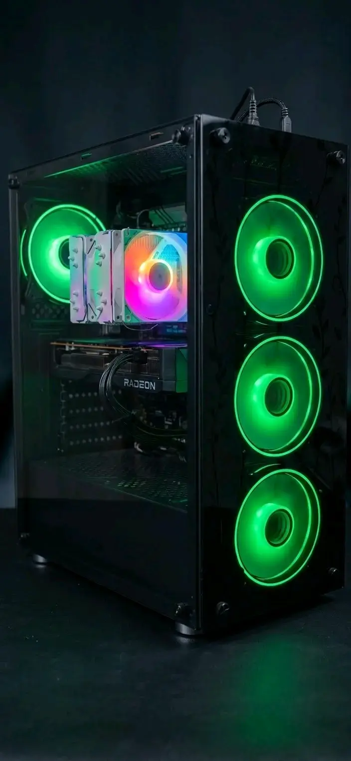 PC Gamer Xeon / 32GB RAM / RX 7600 8GB / 1TB NVMe - 1