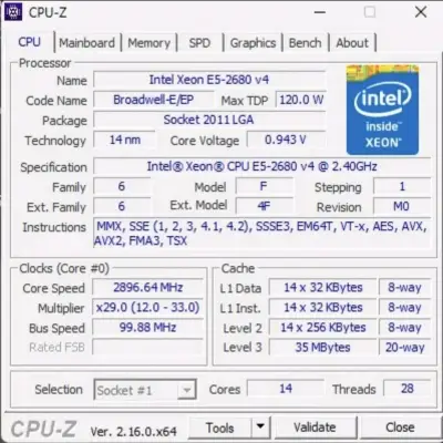 PC Gamer Xeon / 32GB RAM / RX 7600 8GB / 1TB NVMe - miniatura 2