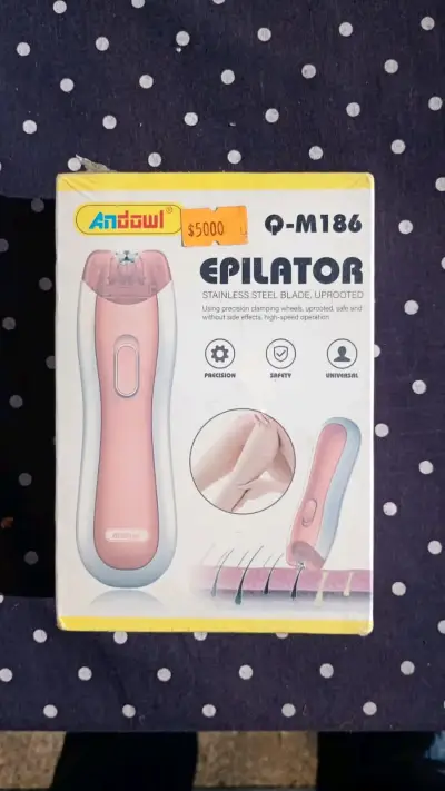 Depiladora Andowl Q-M186 con cuchilla de acero inoxidable - miniatura 1
