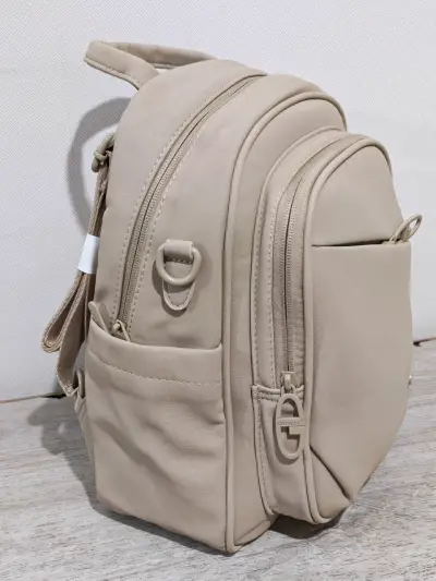 Mochila para dama beige - miniatura 1