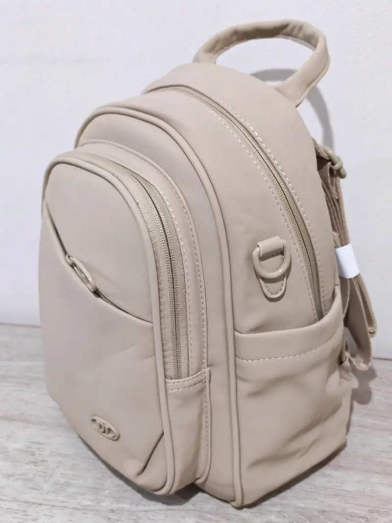 Mochila para dama beige - 2
