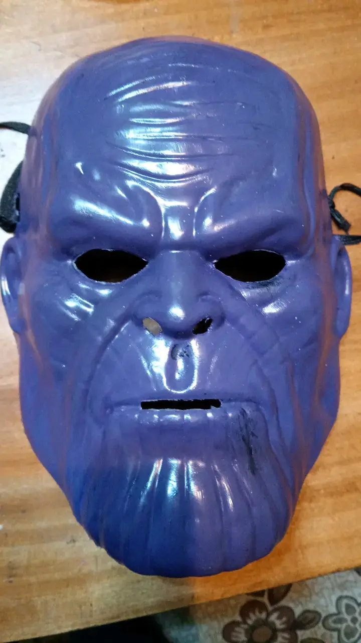 Máscara de disfraz de Thanos - 1