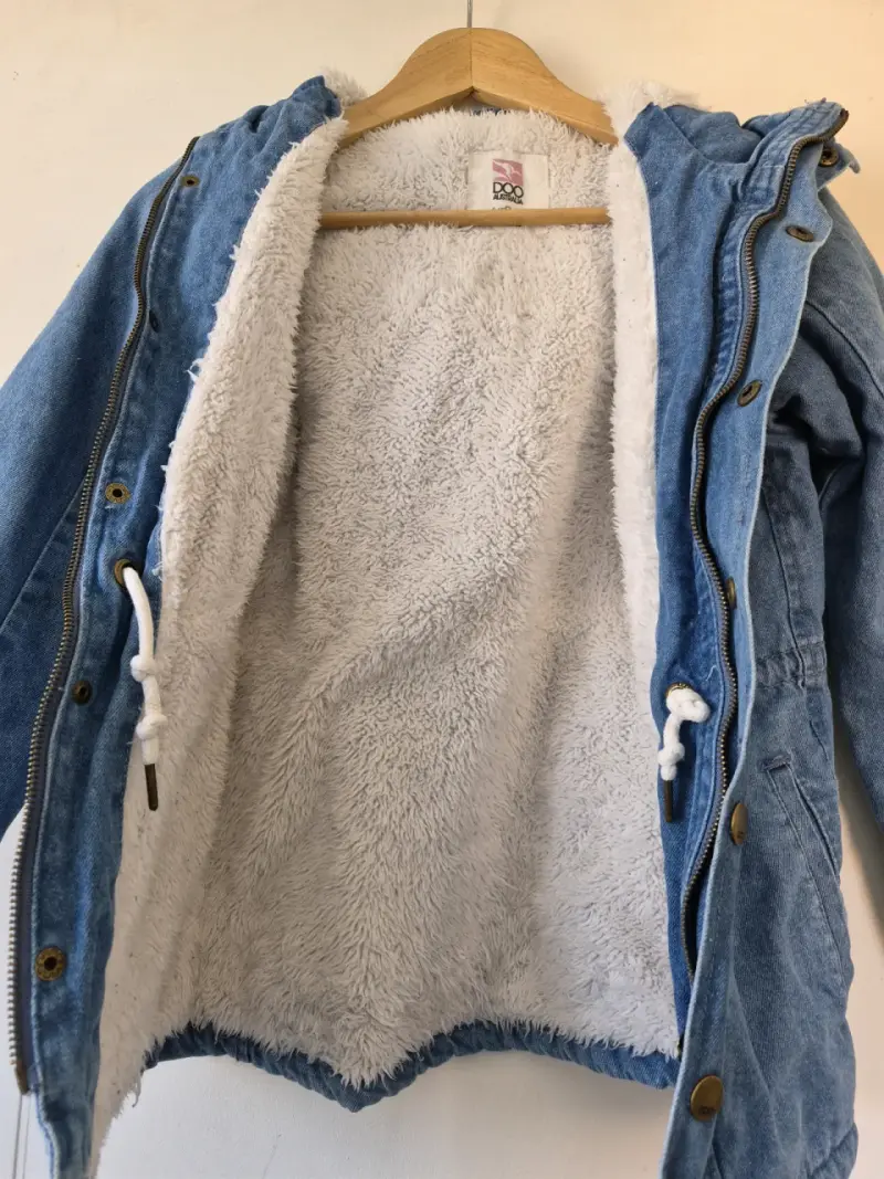 Chaqueta de mezclilla con forro polar para niños Doo Australia - 1