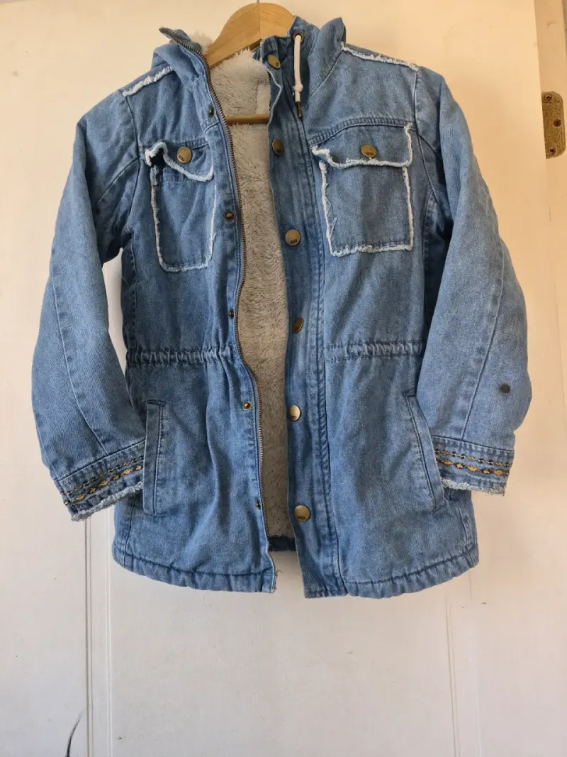 Chaqueta de mezclilla con forro polar para niños Doo Australia - 3