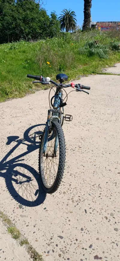 Bicicleta de montaña Ozark Trail azul en buen estado - miniatura 2