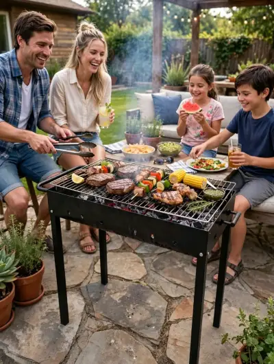 Parrilla a Carbón Rectangular Expert Grill - miniatura 4