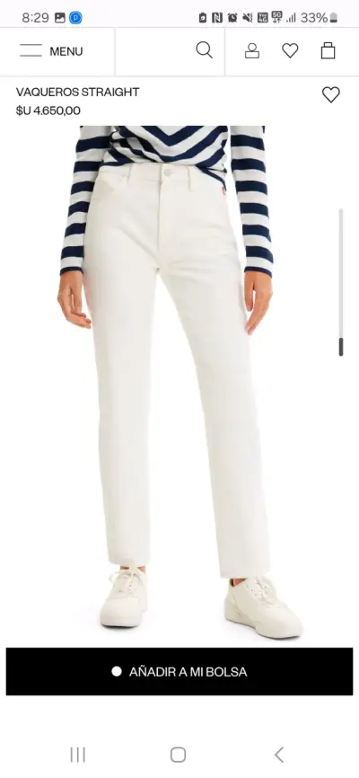 Jeans Desigual azules - miniatura 4