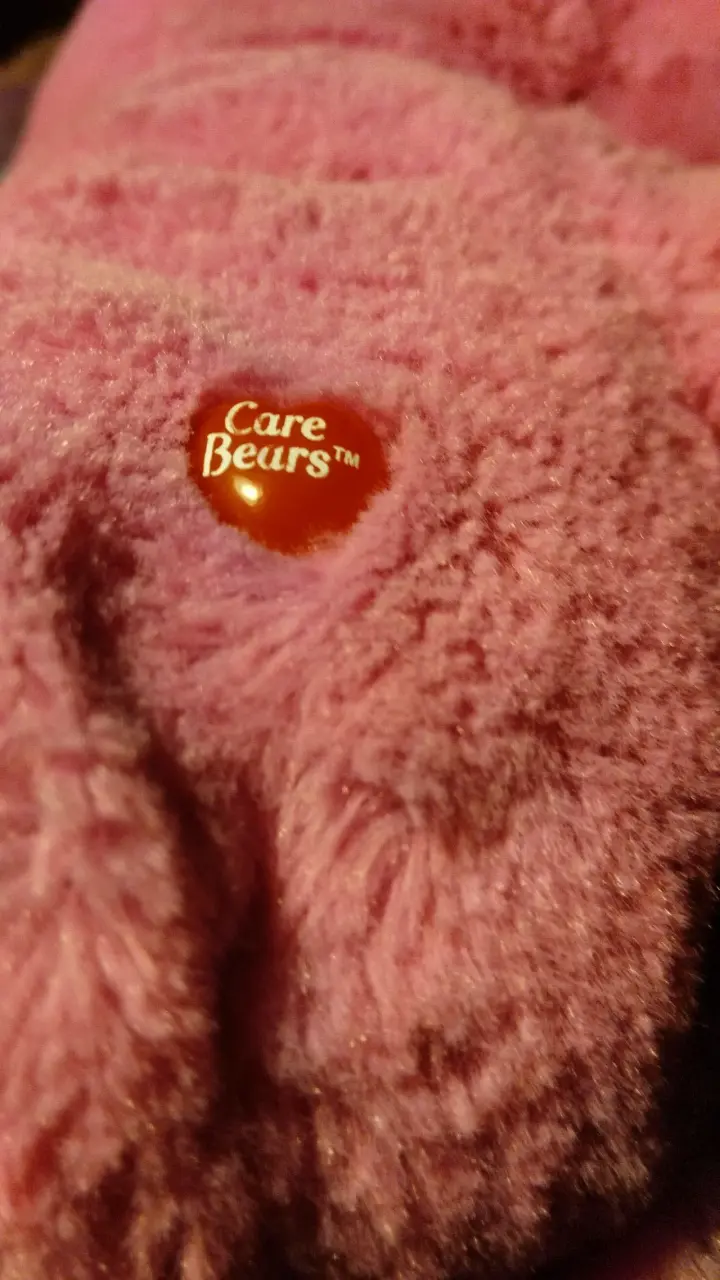 Peluche Osito Cariñosito Rosa con Arcoíris2015 - 2