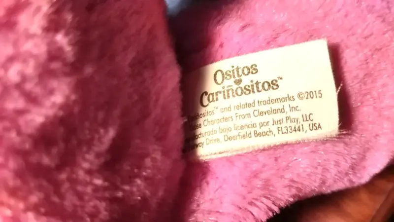 Peluche Osito Cariñosito Rosa con Arcoíris2015 - 3