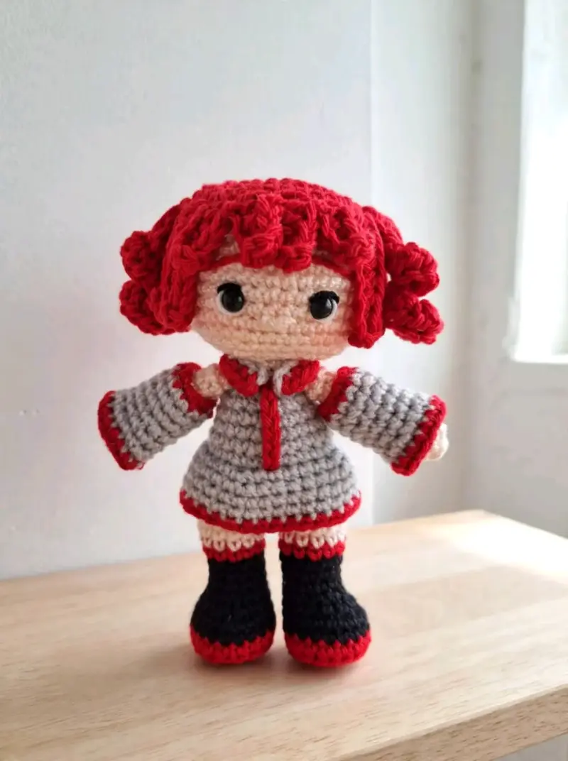 Kasane Teto Muñeca Amigurumi