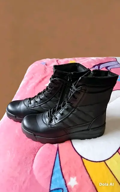 Botas tácticas negras para hombre n.42 - miniatura 1