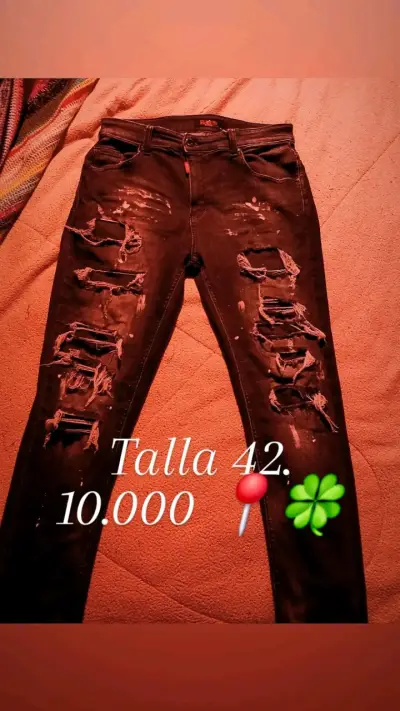 Jeans desgastados PVP talla 42 - miniatura 1