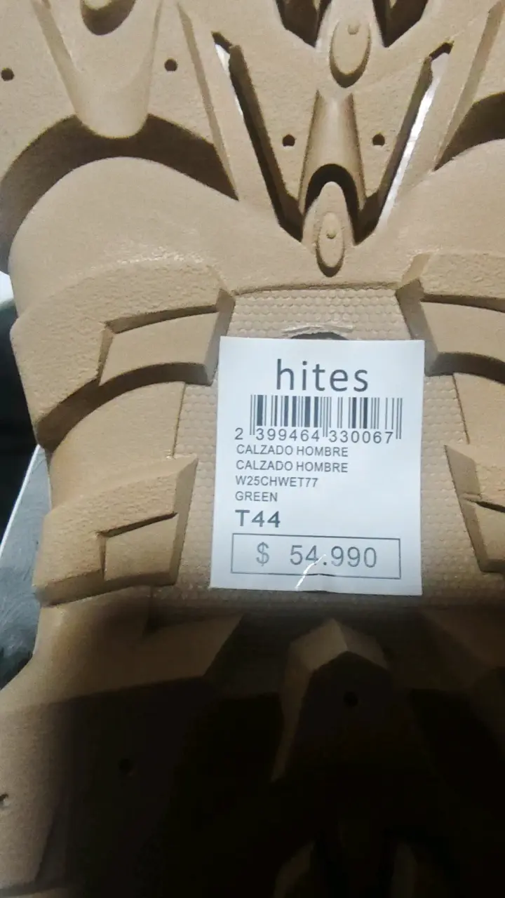 Botas de trekking para hombre talla 44 - 1