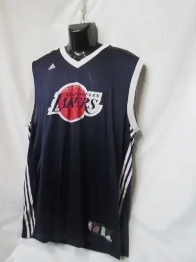 Camiseta NBA Los Angeles Lakers Adidas L - XL - miniatura 4