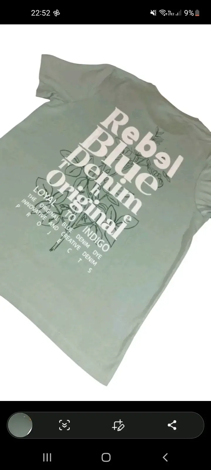 Pack de Poleras Rebel Blue Denim  Talla S - 4