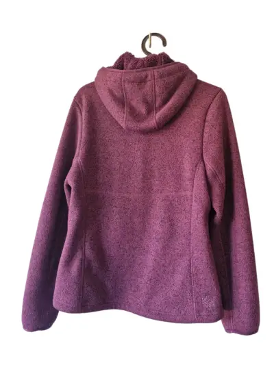 Chaqueta de polar morada para mujer Lippi - miniatura 2