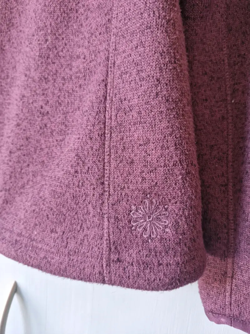 Chaqueta de polar morada para mujer Lippi - 3