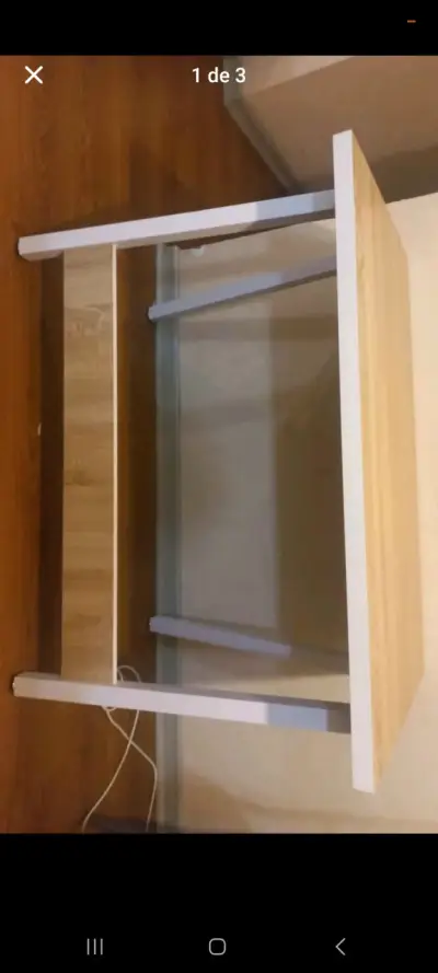 Escritorio de madera compacto para oficina - miniatura 3