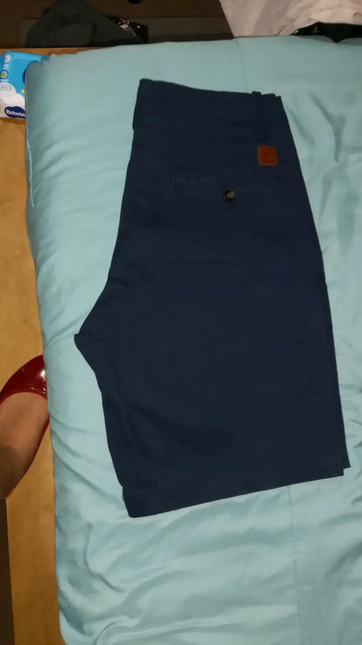 Pantalones cortos azul marino Caterpillar talla W30 - 1